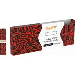 ASPIRE - Vilter Pod Kit Filters (Red Lava) (Pack of 10)